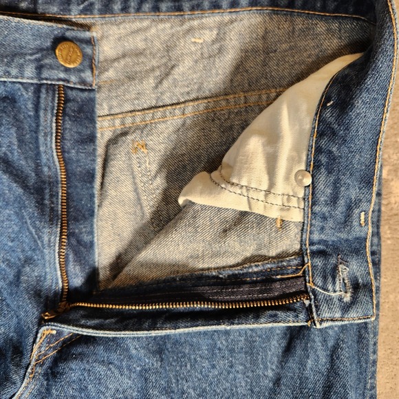 Carhartt Jeans Men's 33x29 Blue Denim Pants Relaxed‎ Fit - Picture 6 of 13